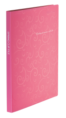 Папка A4 із швидкошивачем, BAROCCO, рожевий, Рожевий