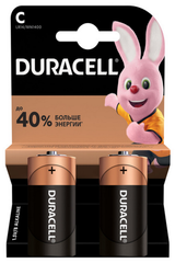 Елемент живлення (батарейка) DURACELL С/ LR14/ MN1400 KPN 02*10 2 шт/упак
