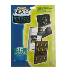Матові вкладки NEATO до коробок Simline для CD/DVD дисків