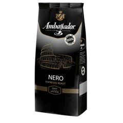 Кава в зернах Ambassador Nero, пакет 1000г*6 (PL)