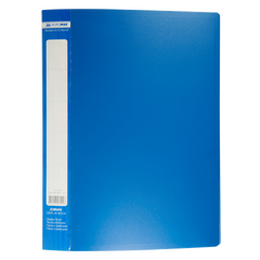 Папка з 30 файлами А4 JOBMAX, синій, Синій