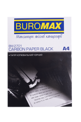 Папір копіювальний 210x297мм, 100 арк., чорний, Чорний