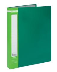 Папка з 60 файлами А4 JOBMAX, зелений, Зелений