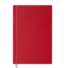 Щоденник недатований STRONG, A6, 288 стор., червоний, Червоний