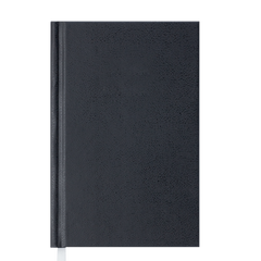 Щоденник недатований STRONG, A6, 288 стор., чорний, Чорний