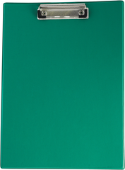 Кліпборд А4, PVC, зелений, Зелений