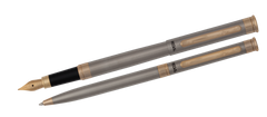 Комплект ручок (П+К) в подарунковому футлярі L, сталь