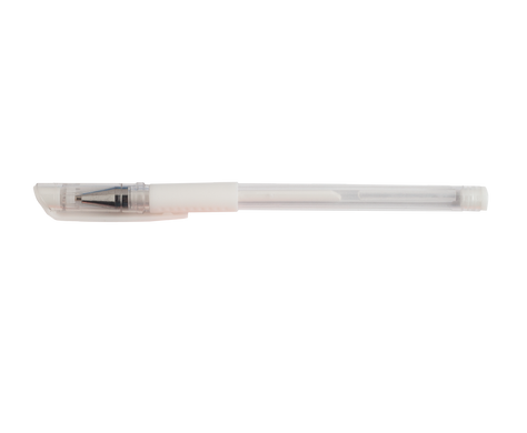 Ручка гелева, 0,6 мм, біла