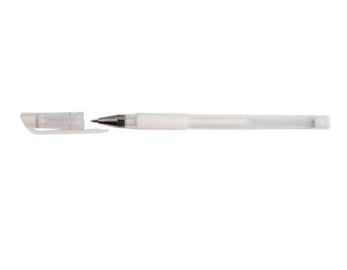 Ручка гелева, 0,6 мм, біла