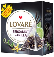 Чай чорний 2г*15, пакет, "Bergamot vanilla", LOVARE