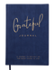 Блокнот діловий GRATEFUL А5, 96л, клітинка, обкладинка штучна шкіра, синій