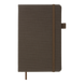 Книга записна TWEED 125*195, 96 арк., клітинка, обкл. штучна шкіра, сірий