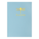 Записна книжка FAVOURITE, PASTEL, А6, 96 арк., кліт, офсет крем, тв. лам. обкл., блакитна