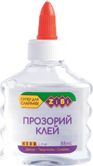 Клей прозорий на PVA-основі, 88 мл, Прозорий