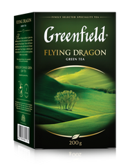 Чай зелений 200г, лист, "Flying Dragon", GREENFIELD