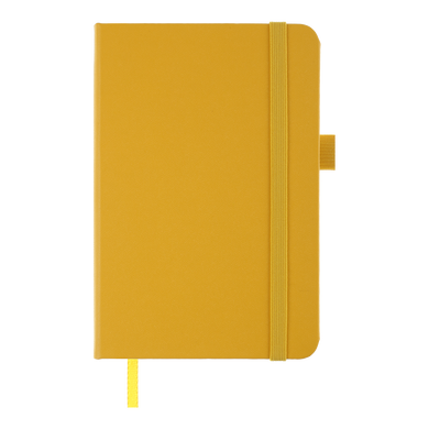 Книга записна ETALON 95*140, 96 арк., клітинка, обкл. штучна шкіра, жовтий