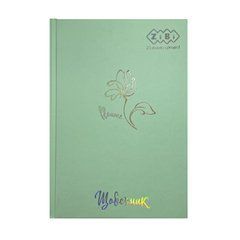 Щоденник шкільний "Квітка", PASTEL, В5, 40арк, тверд. обкл., мат. лам., м'ятний KIDS Line