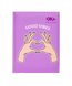 Блокнот SYMBOL, А-5, 64 арк., тв. обкл., глян. лам. з поролоном, KIDS Line, фіолетовий, Фіолетовий