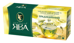 Чай зелений 1.8г*25*24, пакет, "Традиційний", ПРИНЦЕСА ЯВА