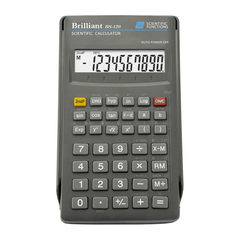 Калькулятор інженерний BS-120 10+2р., 56 ф-цій, Чорний