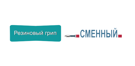 Ручка кульк. авт. uni LAKNOCK fine 0.7мм, синя, Синій