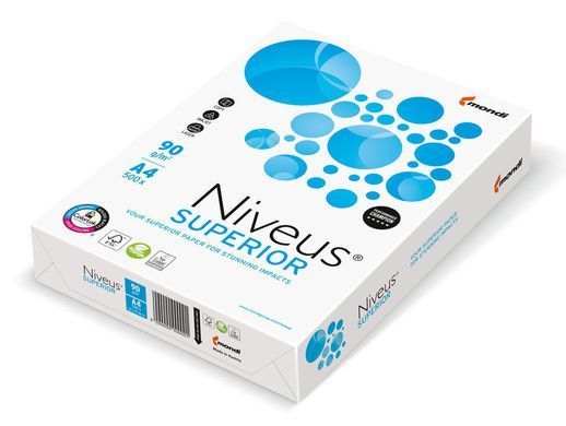 Папір офісний NIVEUS SUPERIOR, А4 80г/м2, 500 арк., клас А