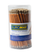 Олівець графітовий PROFESSIONAL H, жовтий, без гумки, туба - 144 шт.