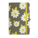 Книжка записна PIANTE, на гумці, 136х207мм, 96 арк., кліт., офсет крем., тв.лам.обкл., сіра