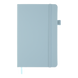 Книга записна ETALON 125*195, 96 арк., клітинка, обкл. штучна шкіра, блакитний