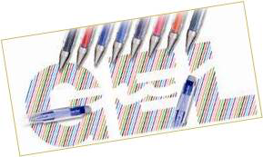 Ручка гел. Signo ERASABLE GEL 0.5мм, синя, Синій