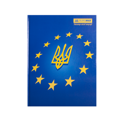 Книга обліку 192аркКліт.оф.(тв. лам. обл), А4, Синій