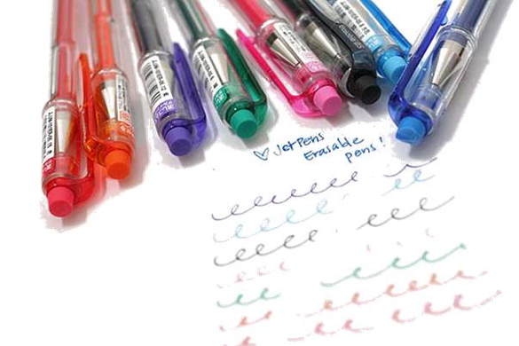 Ручка гел. Signo ERASABLE GEL 0.5мм, синя, Синій
