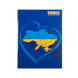 Книга обліку 192аркКліт.оф.(тв. лам. обл), А4, Синій