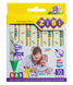Олівці воскові JUMBO, 10 кольорів, трикутні, BABY Line