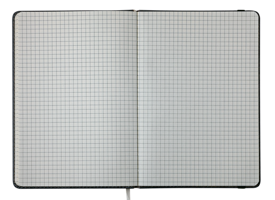 Книга записна PRIMO 125*195, 96 арк., клітинка, обкл. штучна шкіра, бордовий
