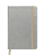 Блокнот діловий INGOT 95x140мм, 80арк., клітинка, обкладинка зі штучної шкіри, золотий, Золотий