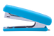 Степлер пластиковий RUBBER TOUCH до 12арк.(скоби №10), голубий, Блакитний
