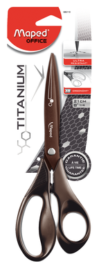 Ножиці офісні TITANIUM 210мм, блістер