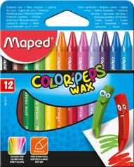 Крейда воскова COLOR PEPS Wax Crayons, 12 кол.