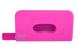 Діркопробивач пластиковий RUBBER TOUCH(до 10арк.), рожевий, Рожевий