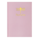 Записна книжка FAVOURITE, PASTEL, А6, 96 арк., кліт, офсет крем, тв. лам. обкл., рожева