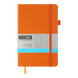 Книга записна ETALON 125*195, 96 арк., точка, обкл. штучна шкіра, помаранчевий