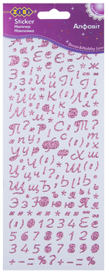 Наліпка "Алфавіт" 10*24см