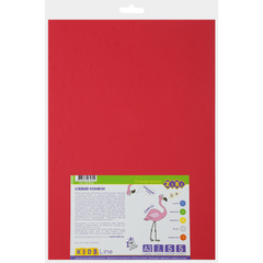 Фоаміран кольор. з клейк. шаром, А3, 5 л. - 5 кол. 2мм, KIDS Line