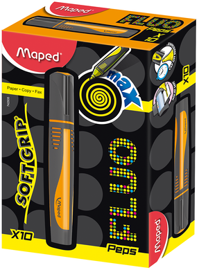 Текст-маркер FLUO PEPS Max, помаранчевий, Помаранчевий
