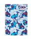 Блокнот PATTERN, А-5, 64 арк., кліт., ітгр. обкл., мат. лам.+Уфлак, KIDS Line, синій, Синій