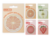 Блок для нотаток FRUITS, з кл.шаром, 70х70 мм, 30 арк
