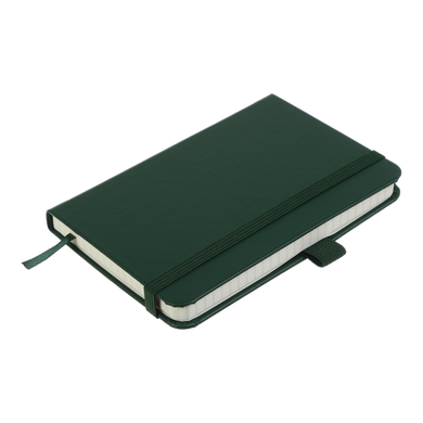 Книга записна ETALON 210*295, 96 арк., клітинка, обкл. штучна шкіра, зелений