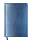 Щоденник недатований METALLIC, A6, 288 стор., синій, Синій