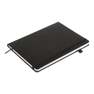 Книга записна ETALON 190*250, 96 арк., клітинка, обкл. штучна шкіра, чорний